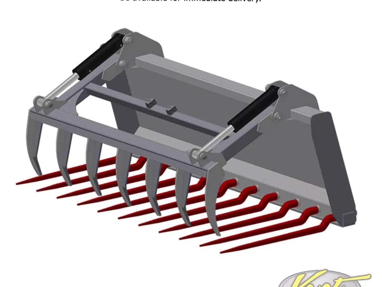 HLA Attachments Fourche à fumier
