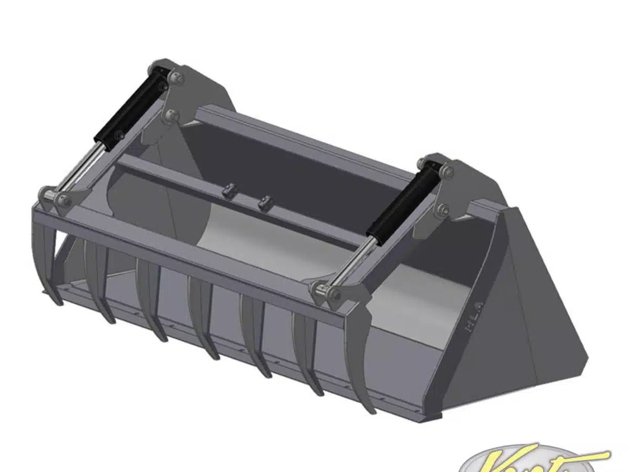 HLA Attachments accessoires pour chargeuse à direction à glissement