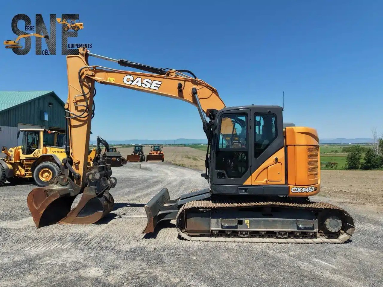 2022 Case CX145D Excavatrice