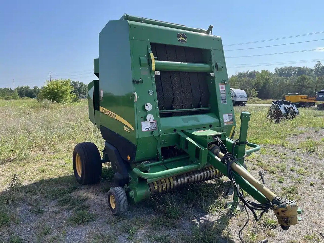 2011 John Deere 854SS Presse à Balle Ronde