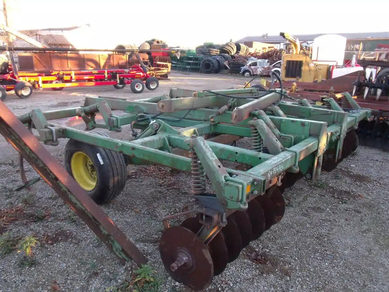 John Deere 712 Extirpateur à disque