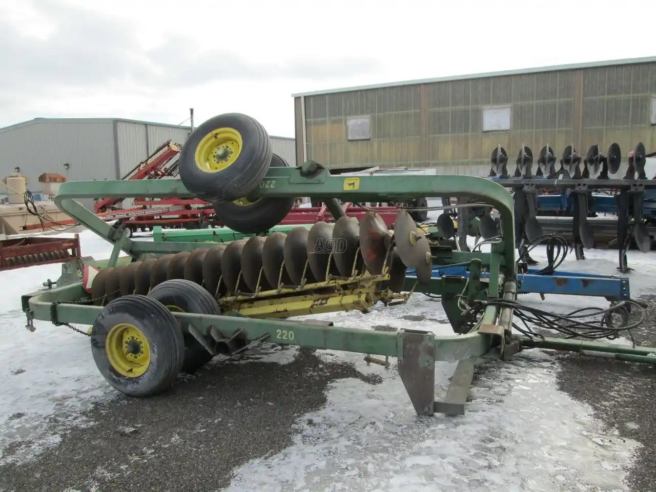 John Deere 220 Disque