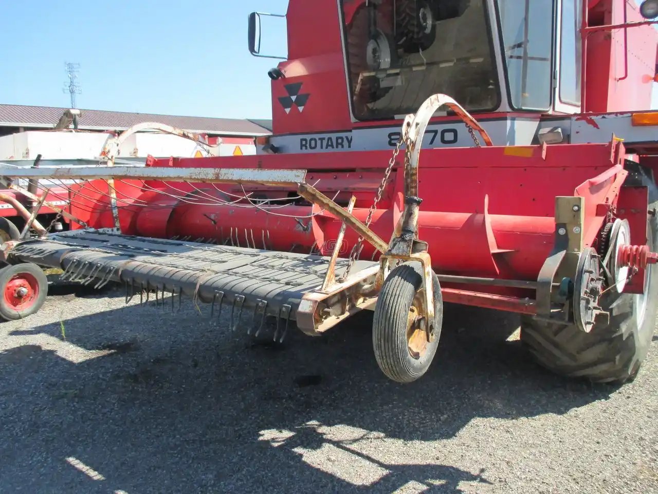 Massey Ferguson White Nez - Ramasseur