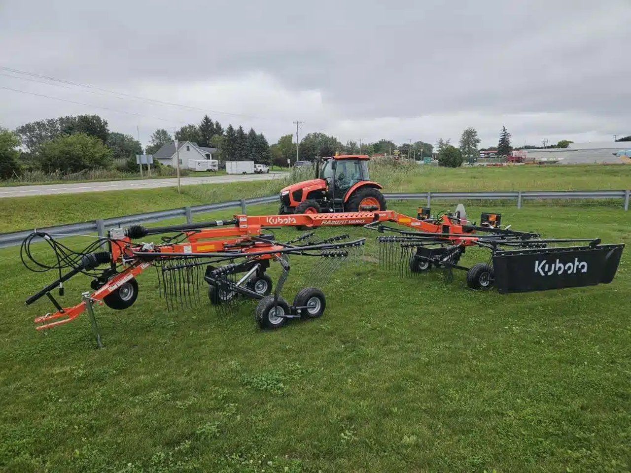 2023 Kubota ra2071t vario râteau