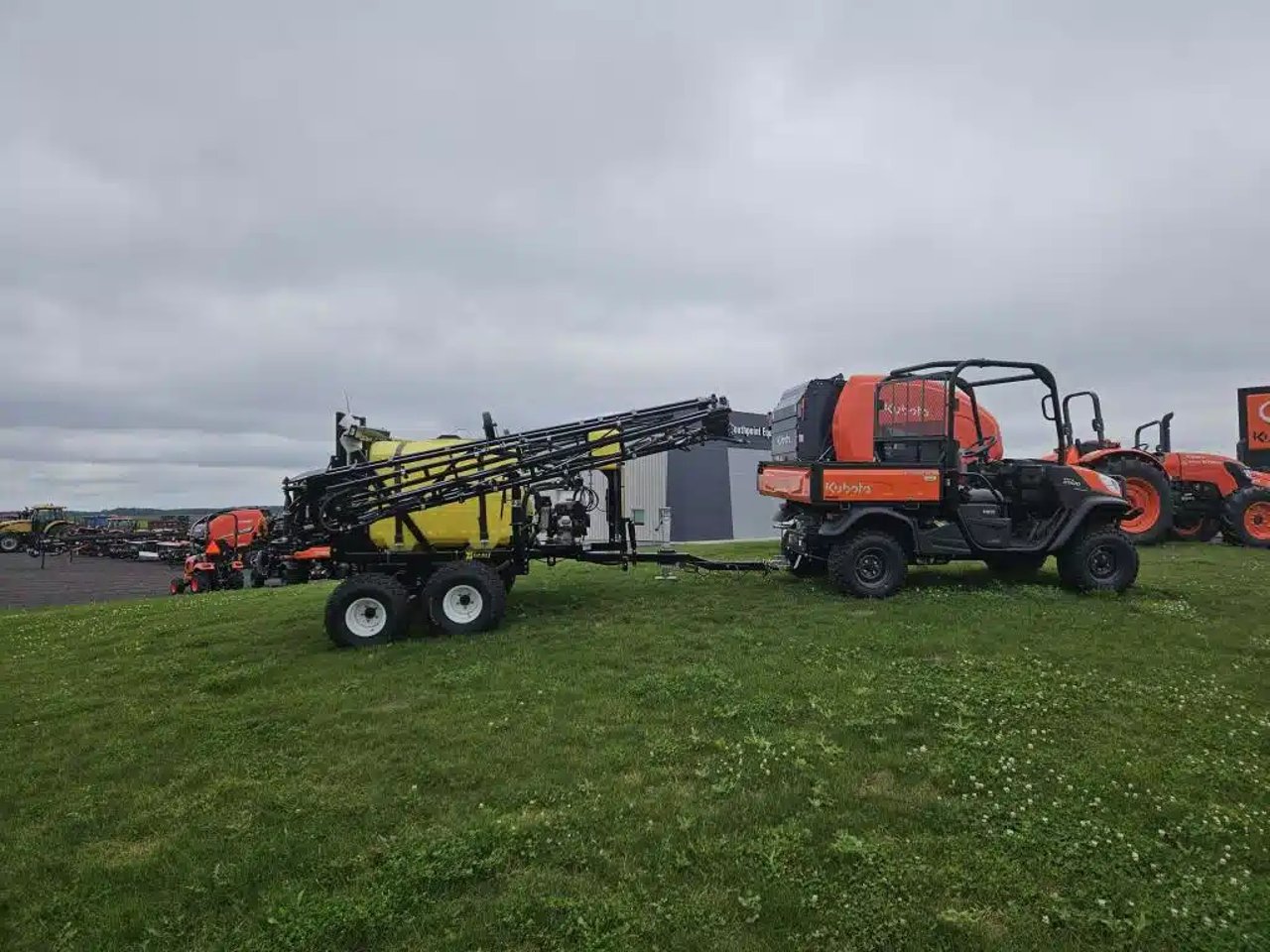 2025 Top Air ATV Sprayer Arroseur - Trainé
