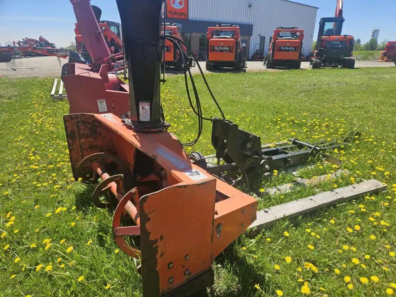 2007 Kubota L2174A Souffleur à neige