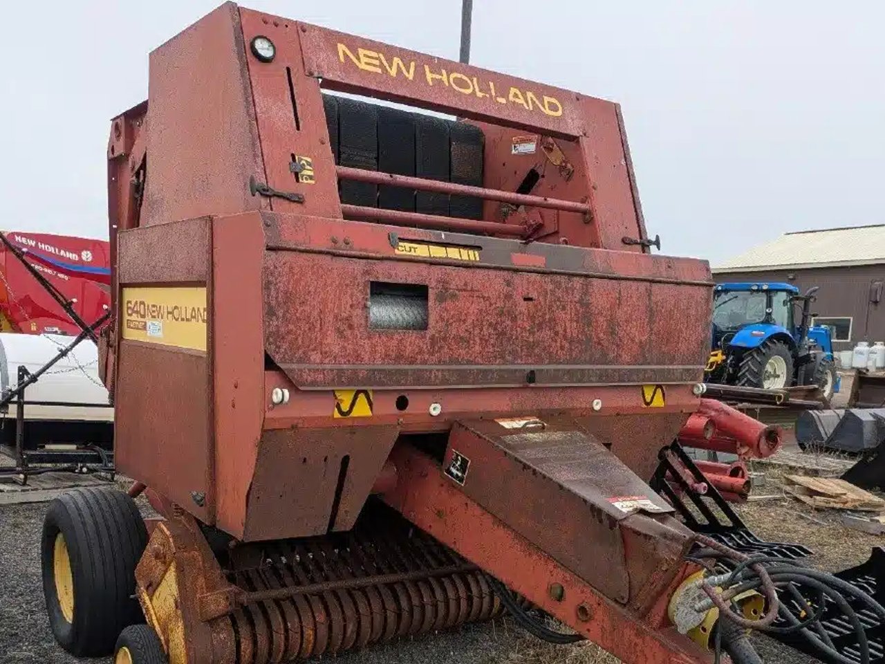 1993 New Holland 640 Presse à Balle Ronde