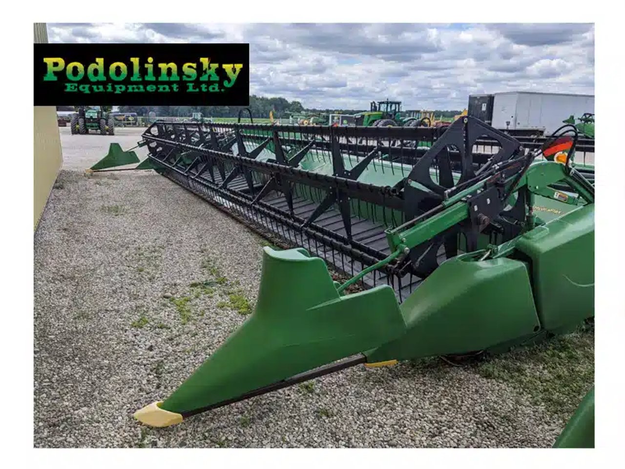 2012 John Deere 640FD Nez - Toile/Tapis