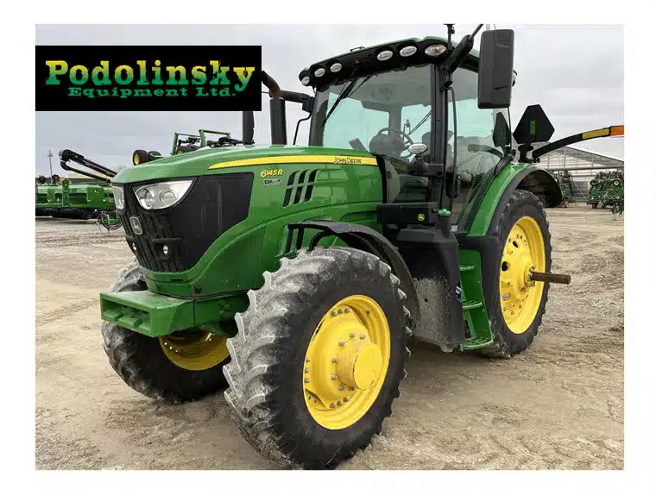 2019 John Deere 6145R Tracteur
