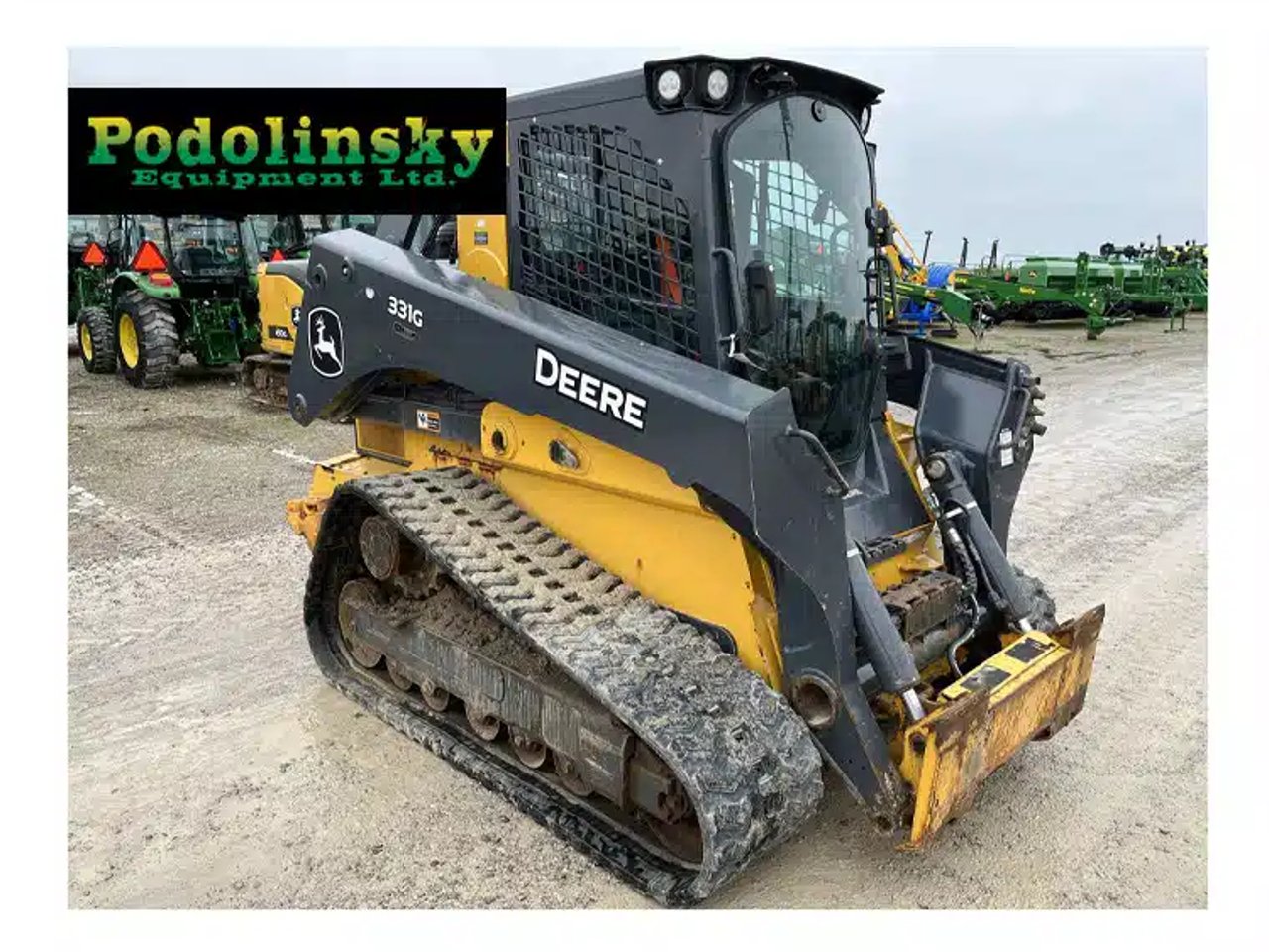 2021 John Deere 331G Chargeur sur chenilles
