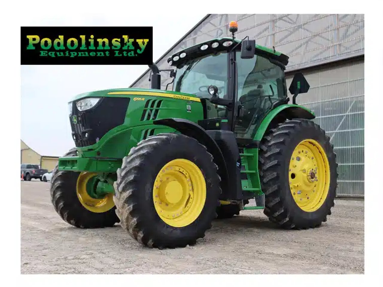 2018 John Deere 6195R Tracteur