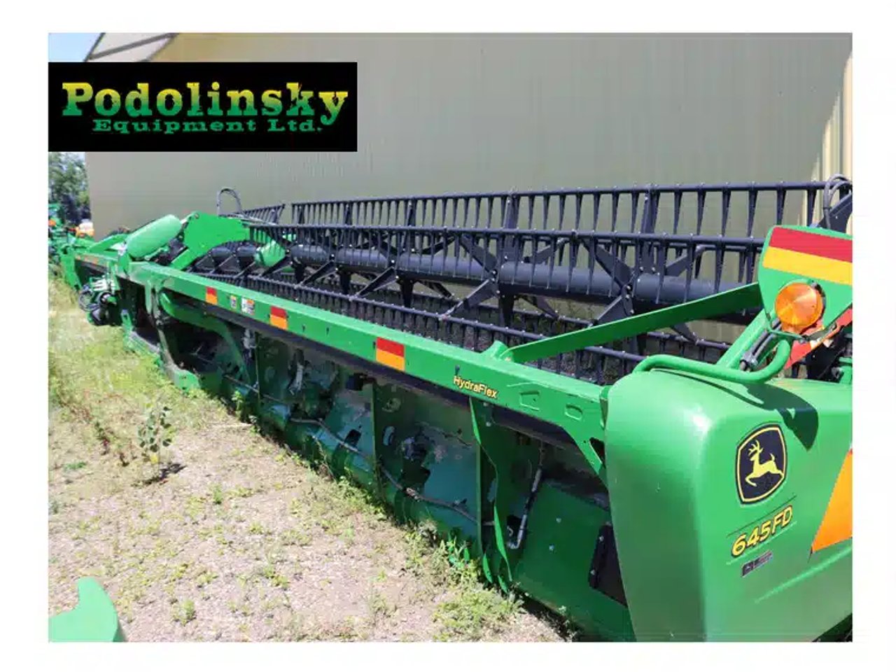 2016 John Deere 645FD Nez - Toile/Tapis