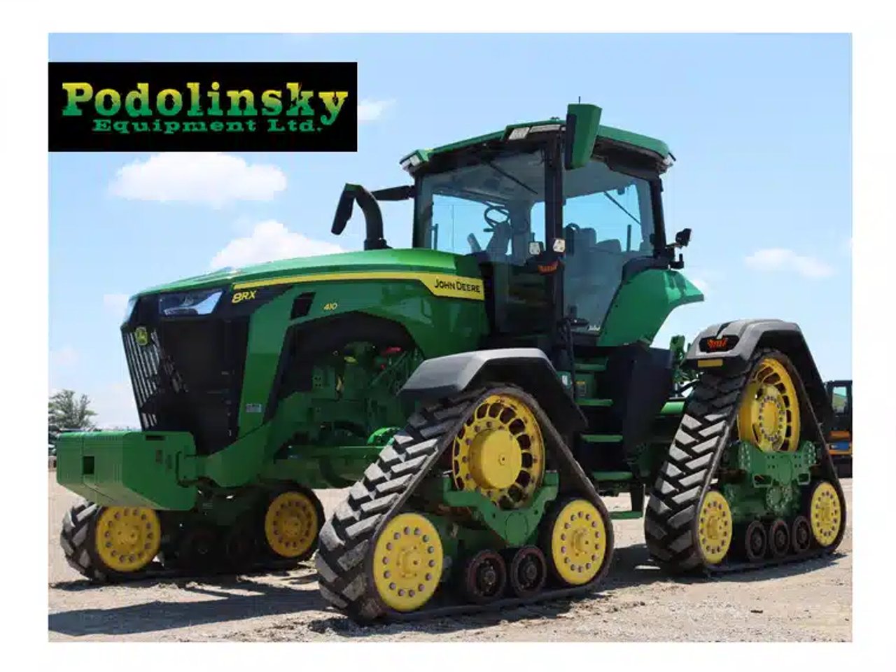2020 John Deere 8RX 410 Tracteur