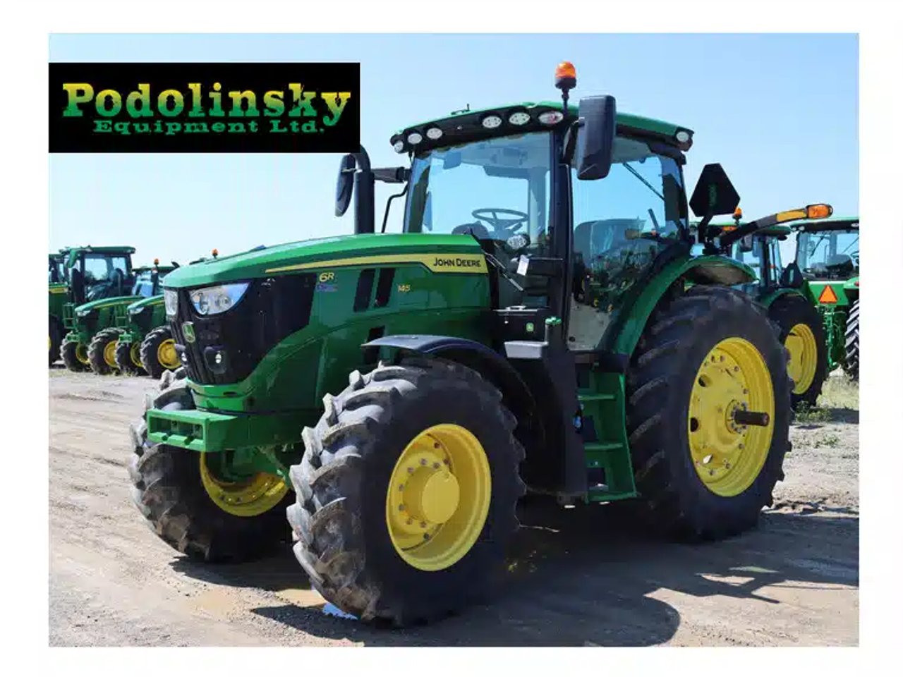 2022 John Deere 6R 145 Tracteur