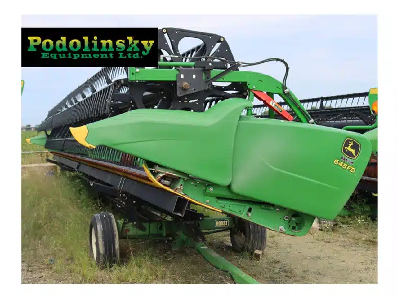 2015 John Deere 645FD Nez - Toile/Tapis
