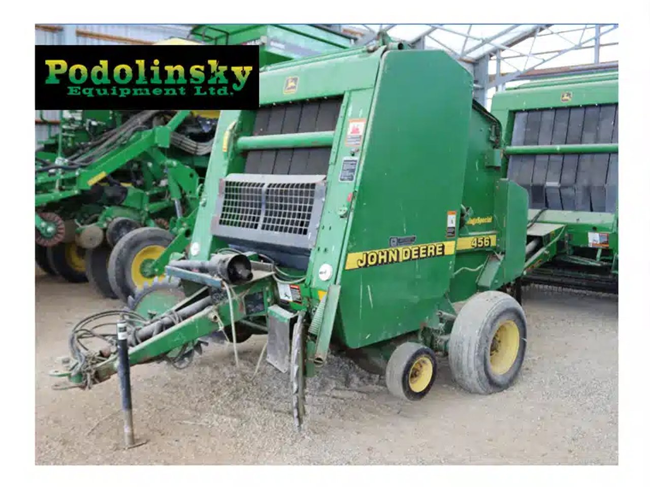 1998 John Deere 456 Silage Special Presse à Balle Ronde