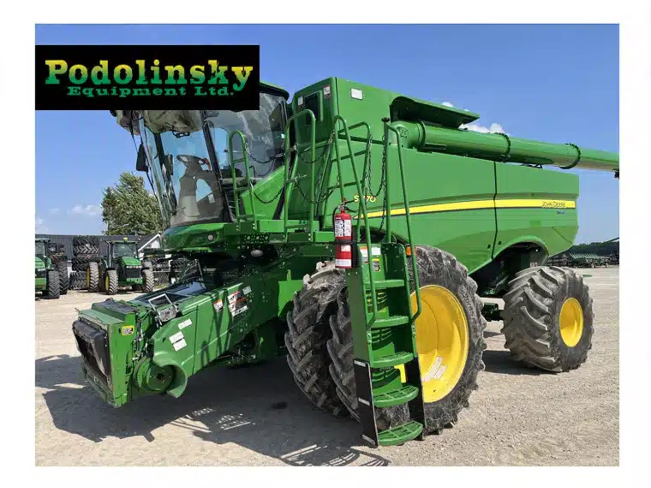 2021 John Deere S770 Batteuse