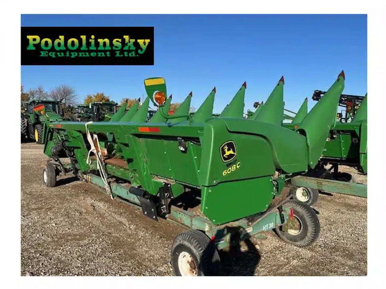 2015 John Deere 608C Nez - Maïs