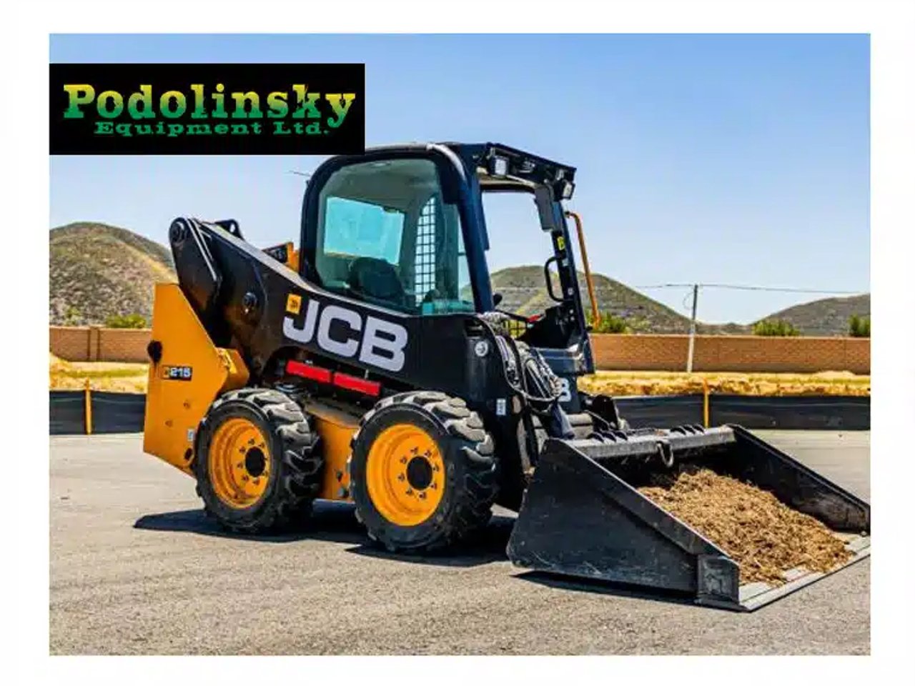 2026 JCB 215 chargeuse à direction à glissement