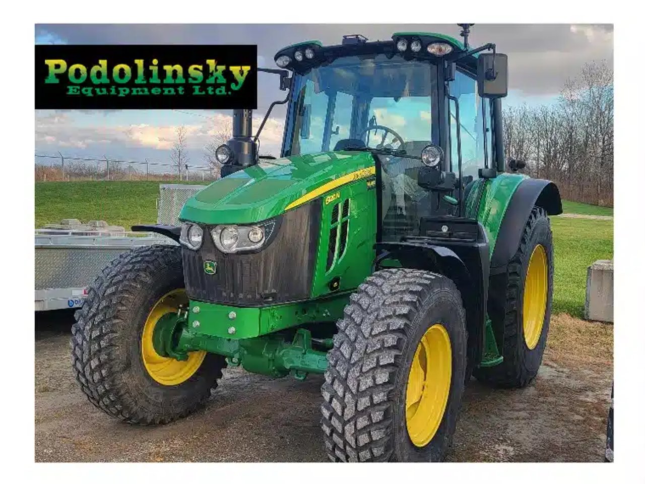2022 John Deere 6120M Tracteur