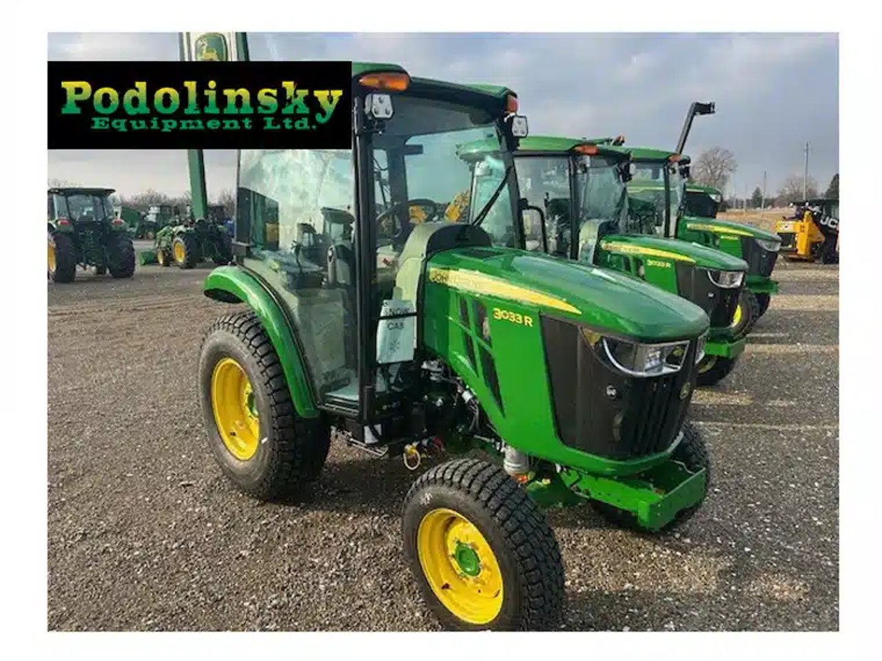 2025 John Deere 3033R Tracteur