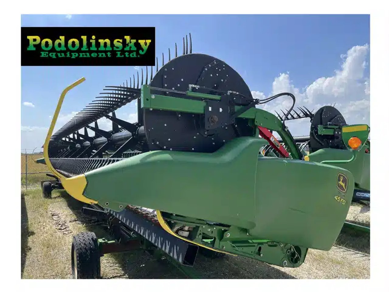 2019 John Deere 745FD Nez - Toile/Tapis