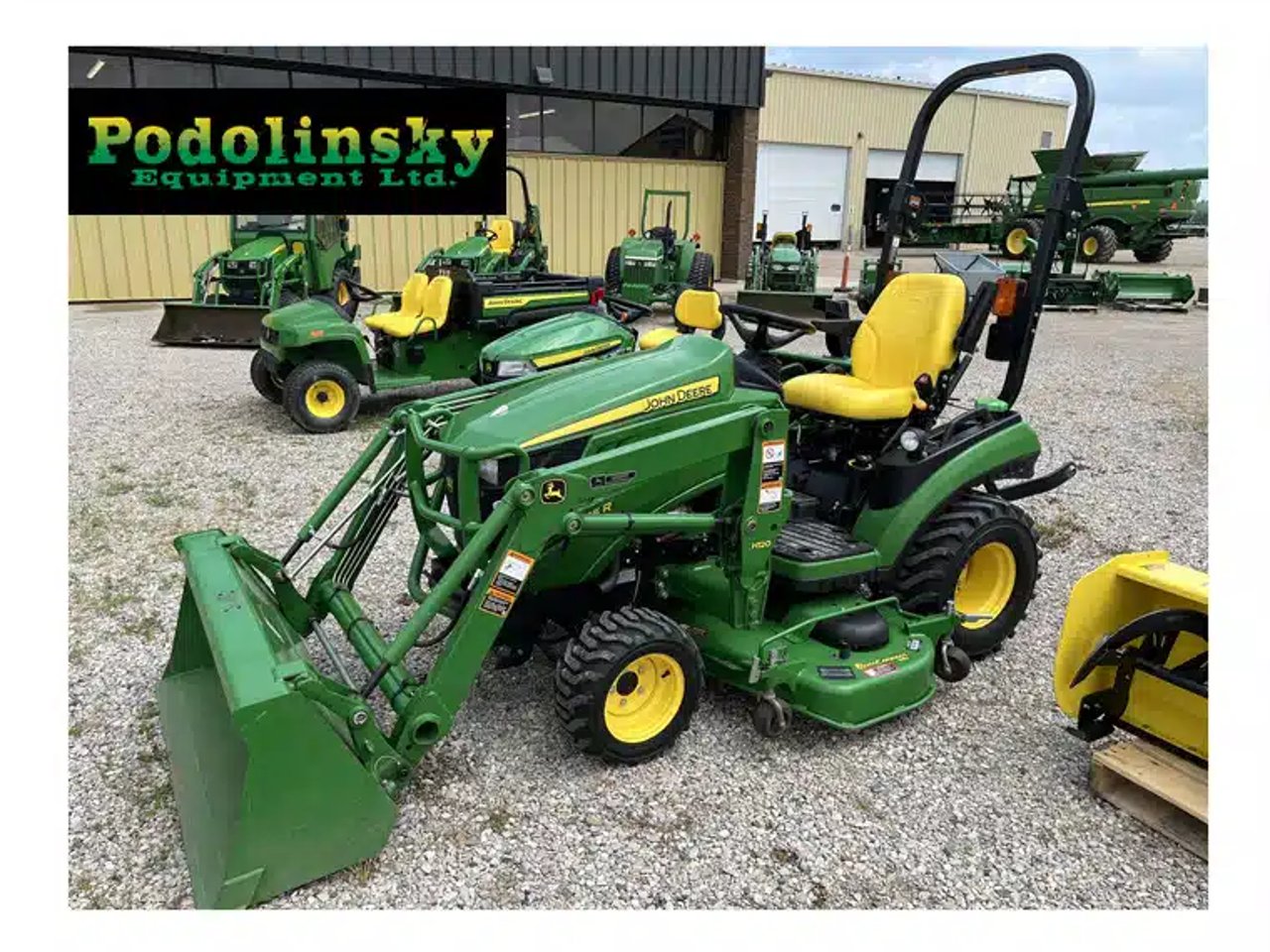 2015 John Deere 1025R Tracteur