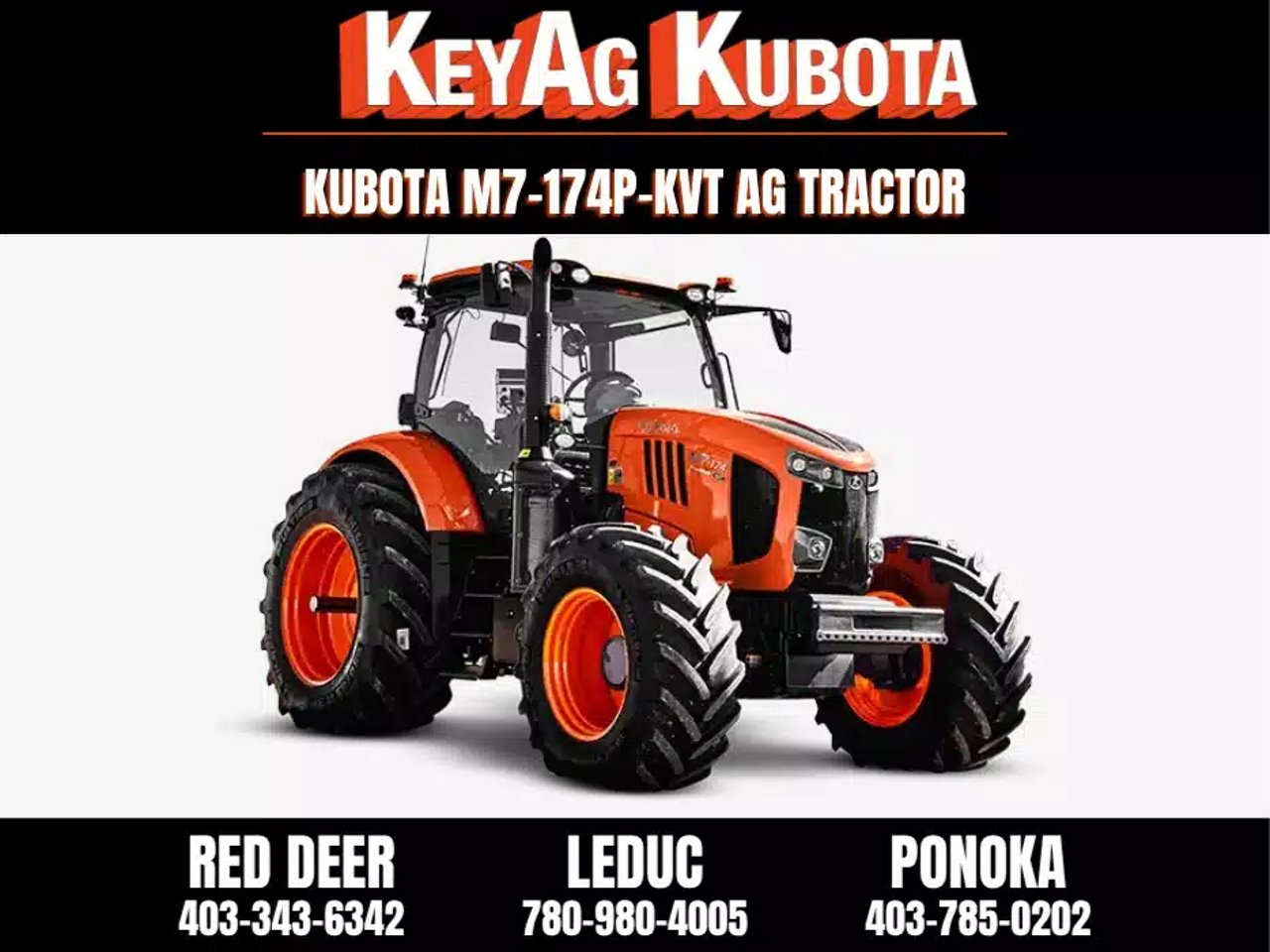 2025 Kubota M7-174P-KVT Tracteur
