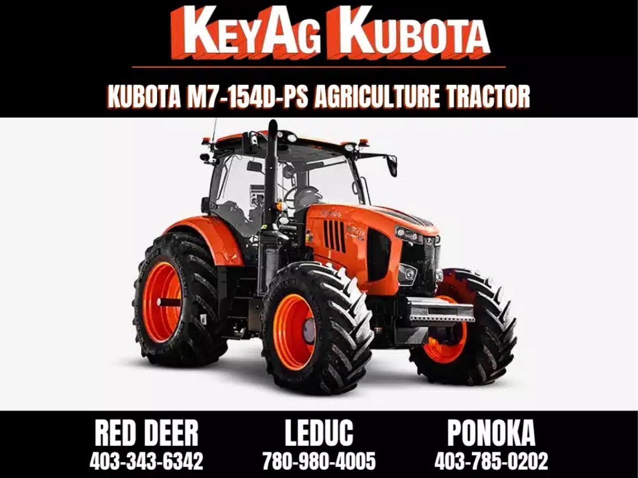 2025 Kubota M7-154 Tracteur