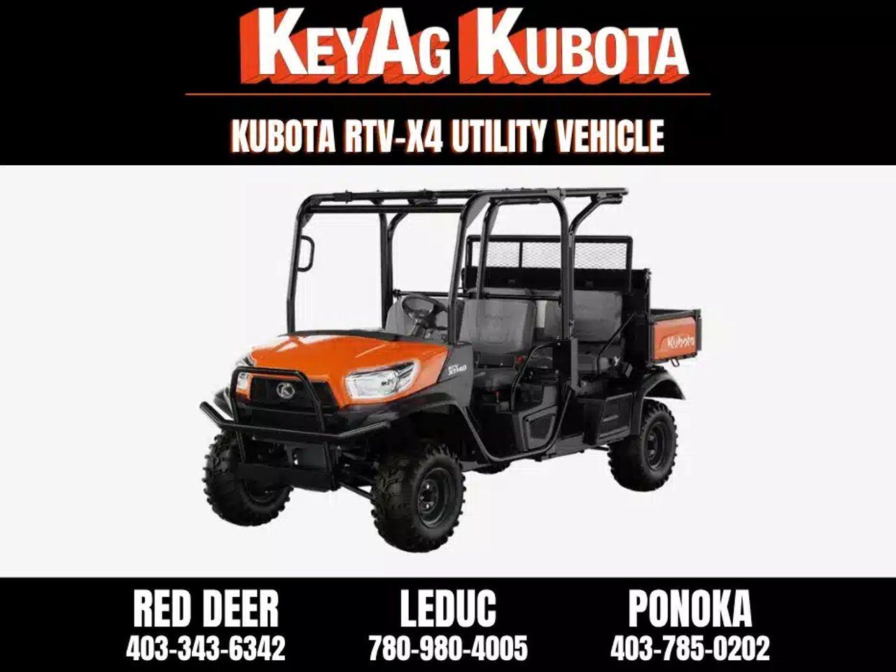 2026 Kubota RTV-X4 Véhicule utilitaire