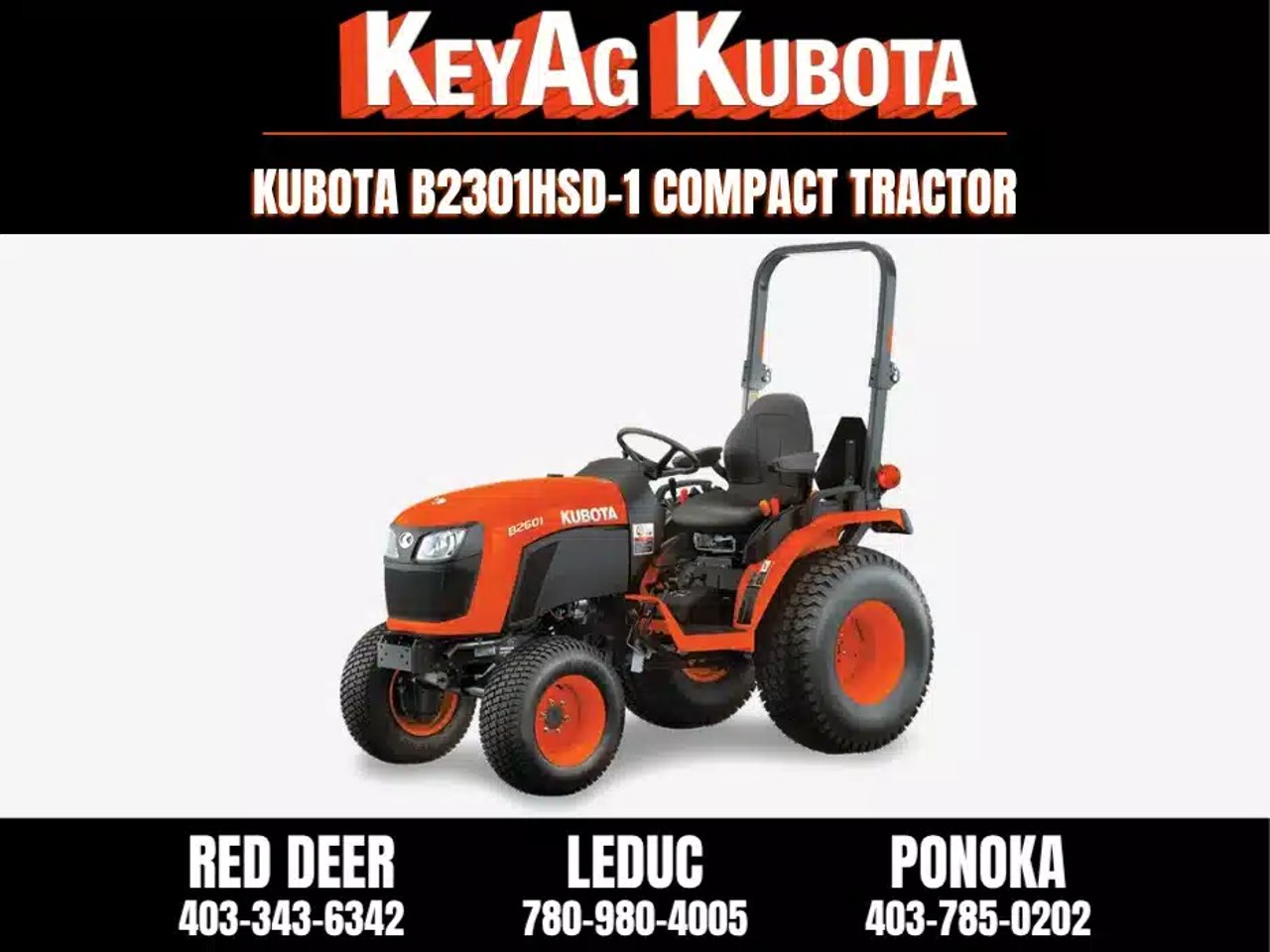 2026 Kubota B2301HSD Tracteur