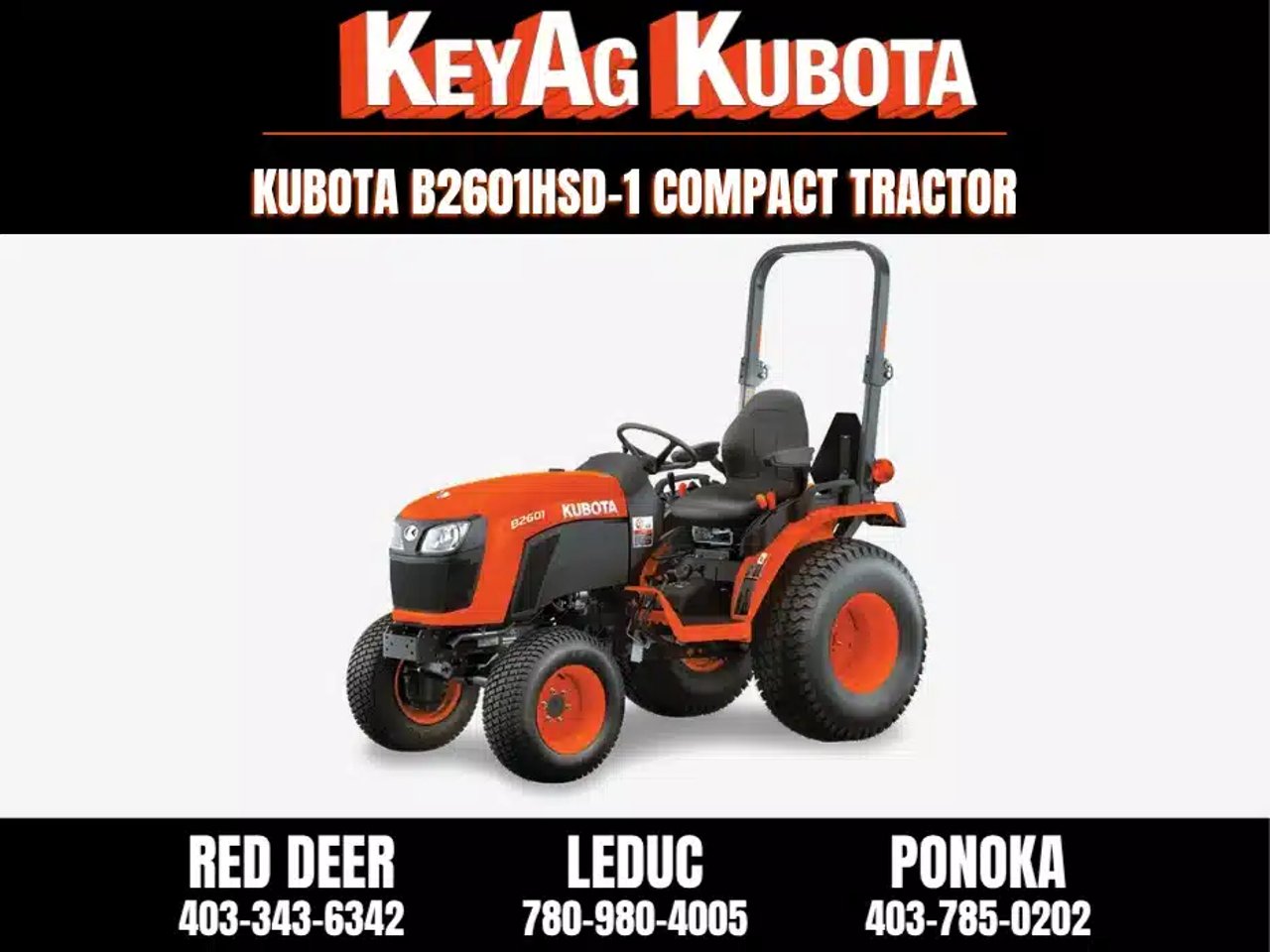 2026 Kubota B2601 Tracteur
