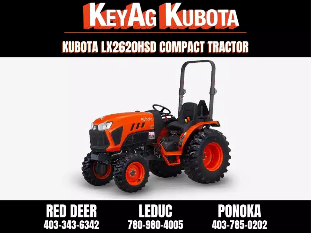 2025 Kubota LX2620 Tracteur