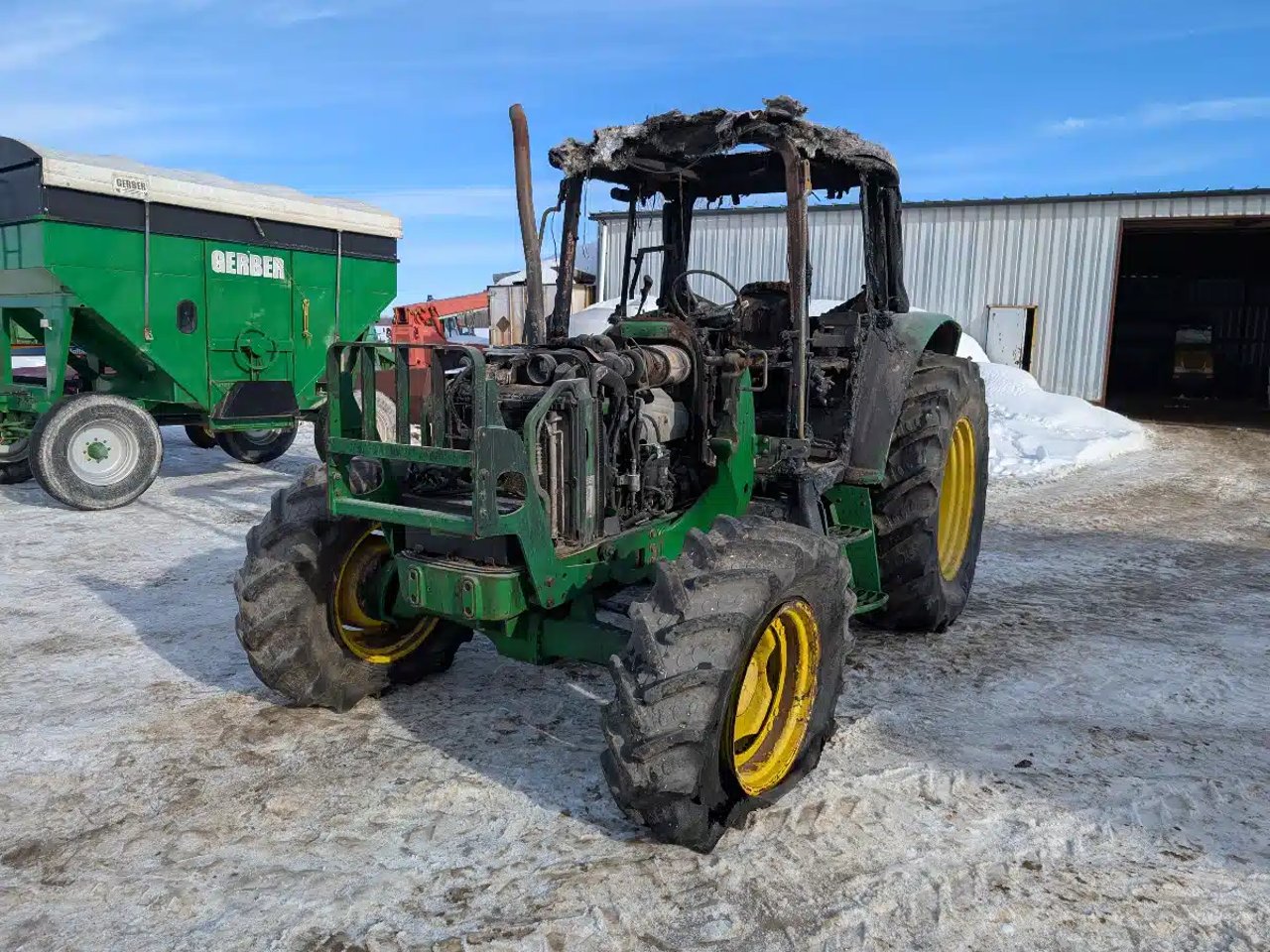 John Deere 6330 Tracteur