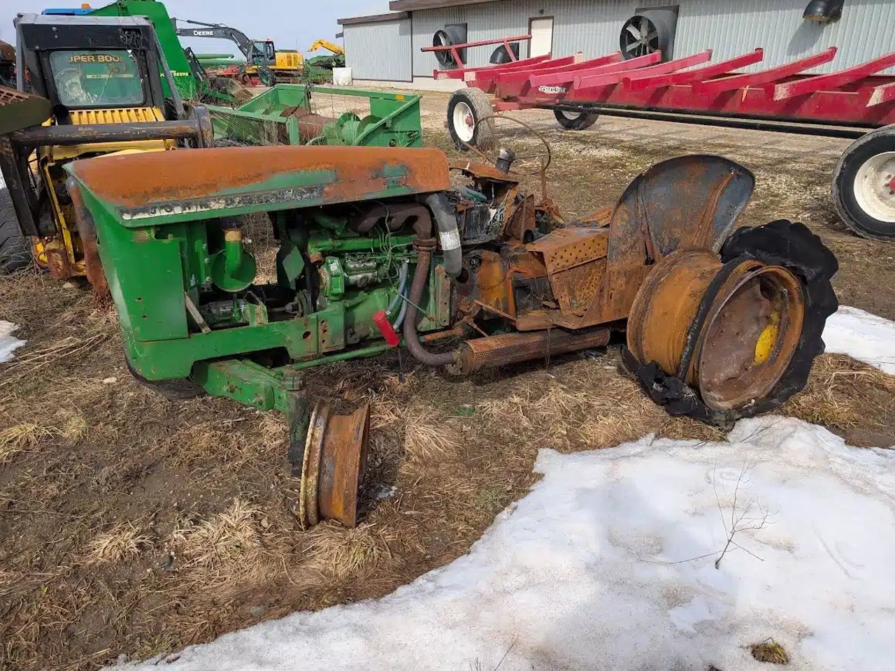 John Deere 920 Tracteur