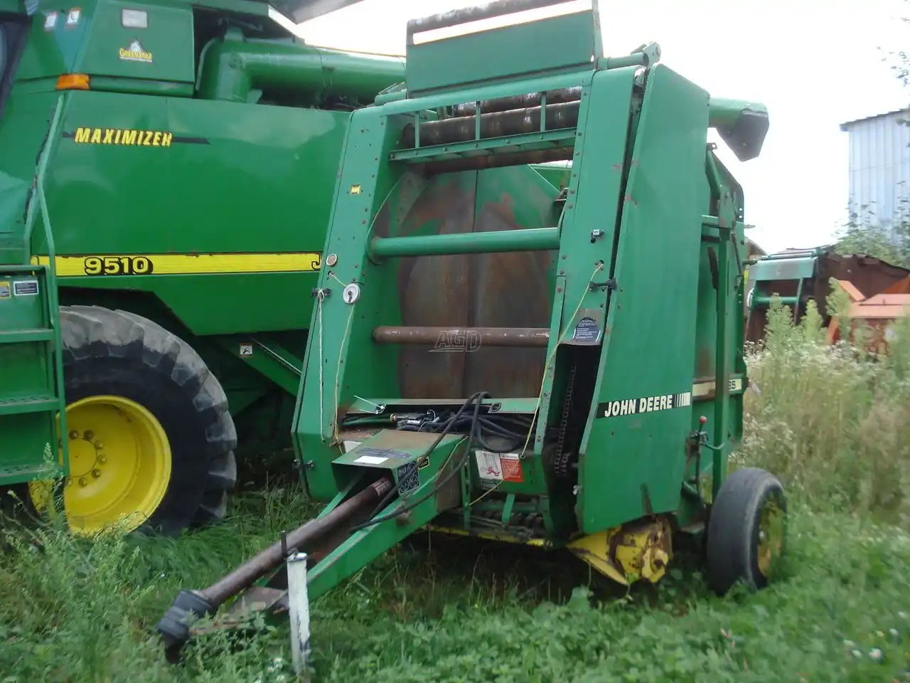 John Deere 435 Presse à Balle Ronde