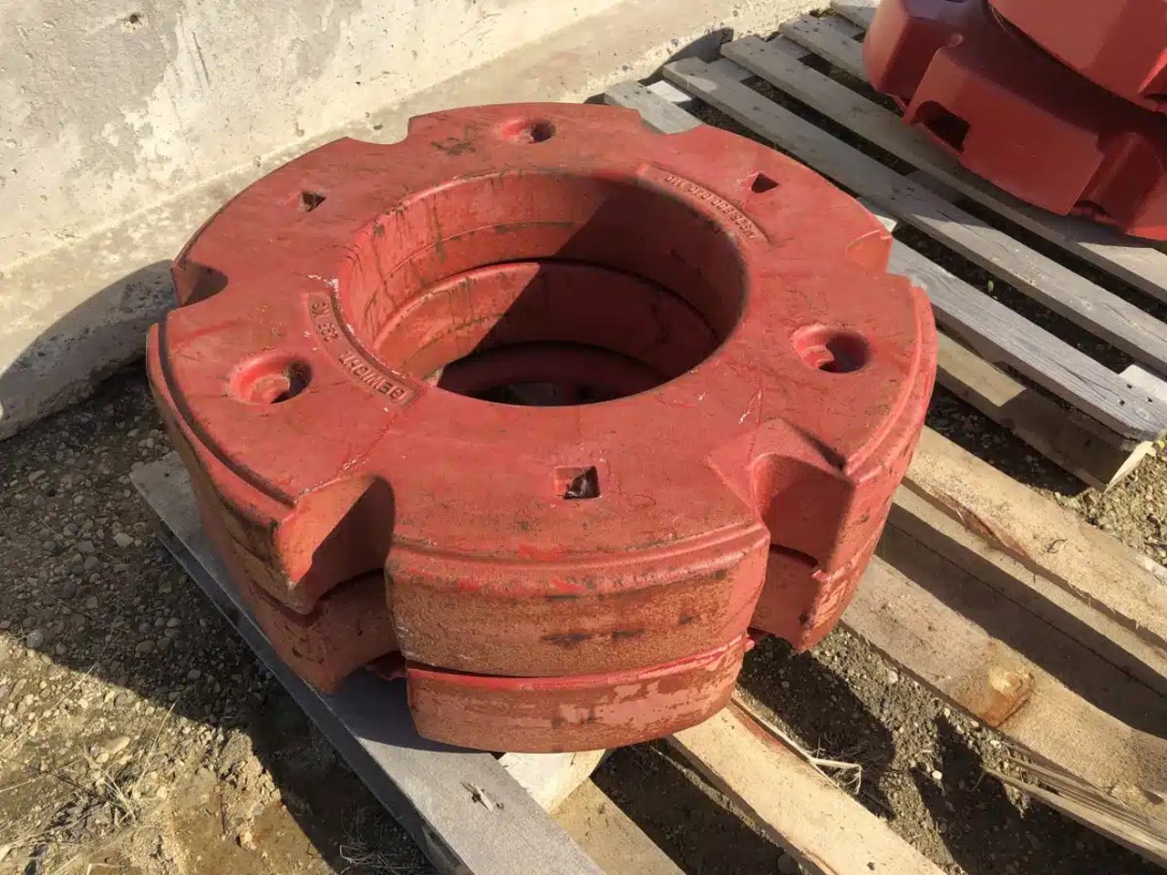 Fendt 295KG Pesée