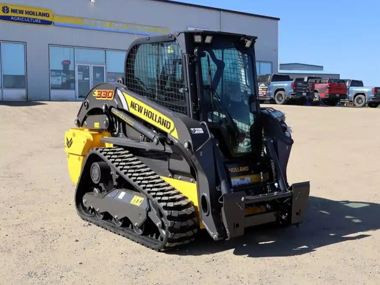 2026 New Holland Construction C330 chargeuse à direction à glissement