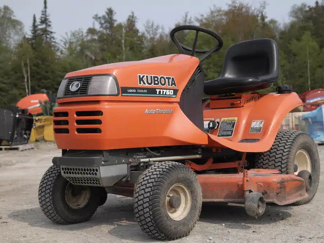 Kubota T1760 Tracteur à pelouse