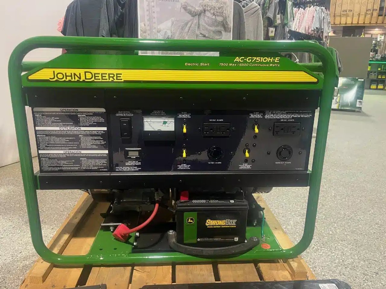 John Deere AC-G7510 Génératrice