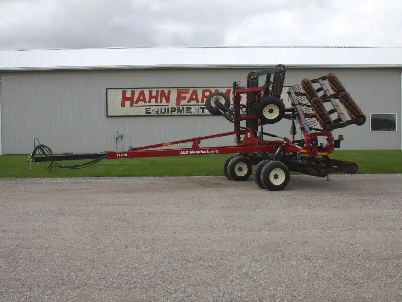 J&M TF215 herse rotative