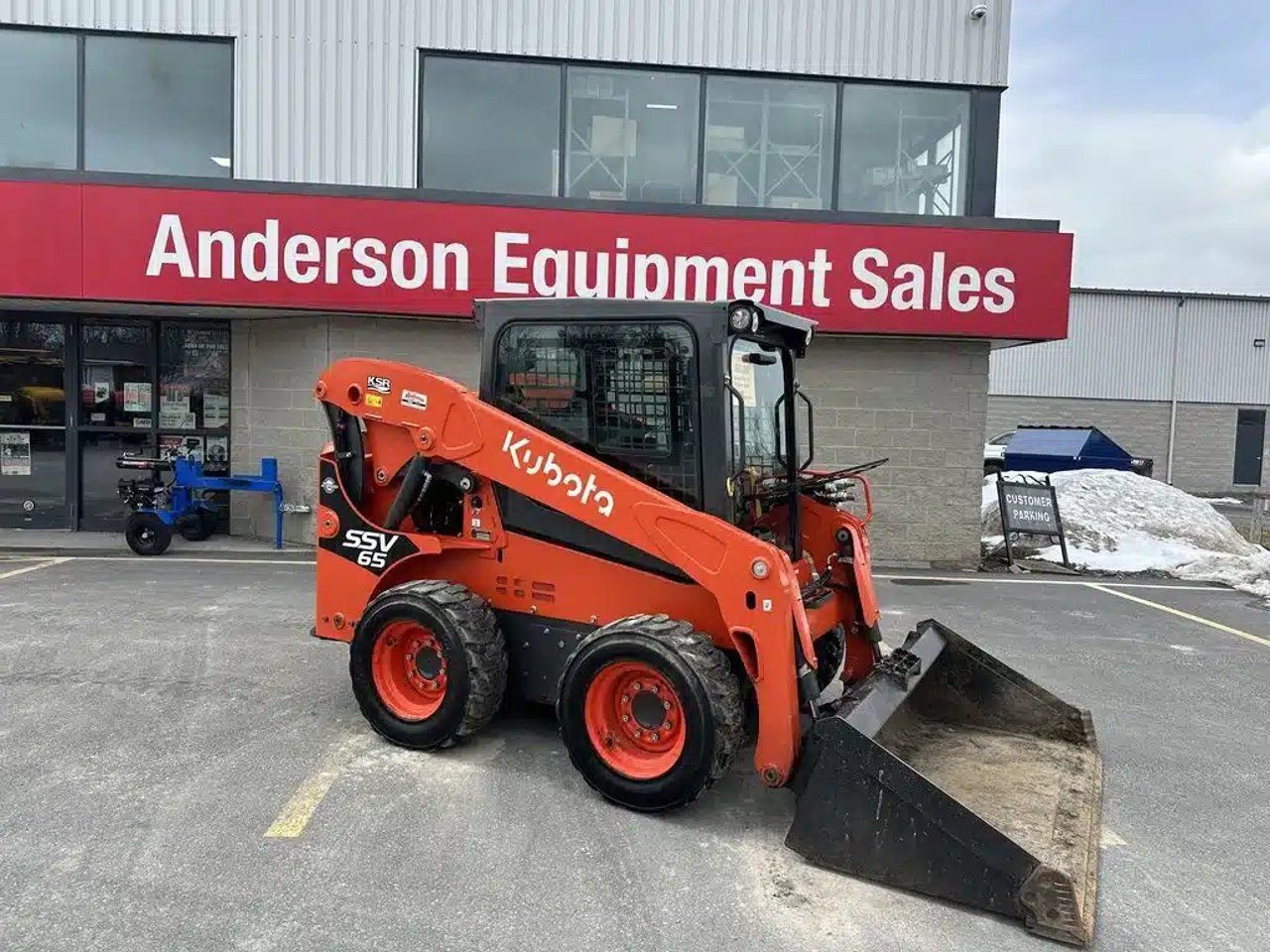 2024 Kubota SSV65 chargeuse à direction à glissement
