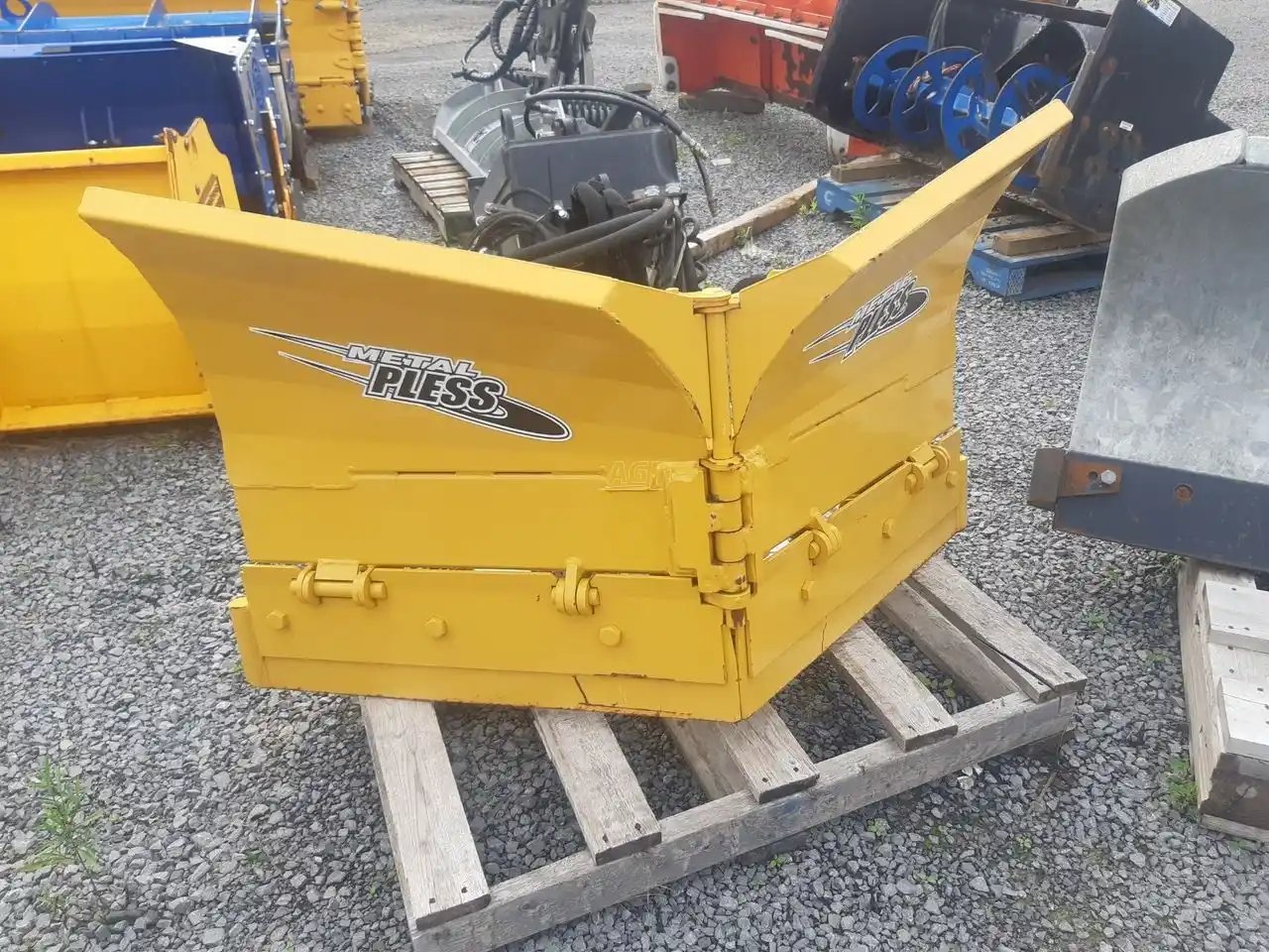2020 Metal Pless SIDEMAXX Gratte à neige