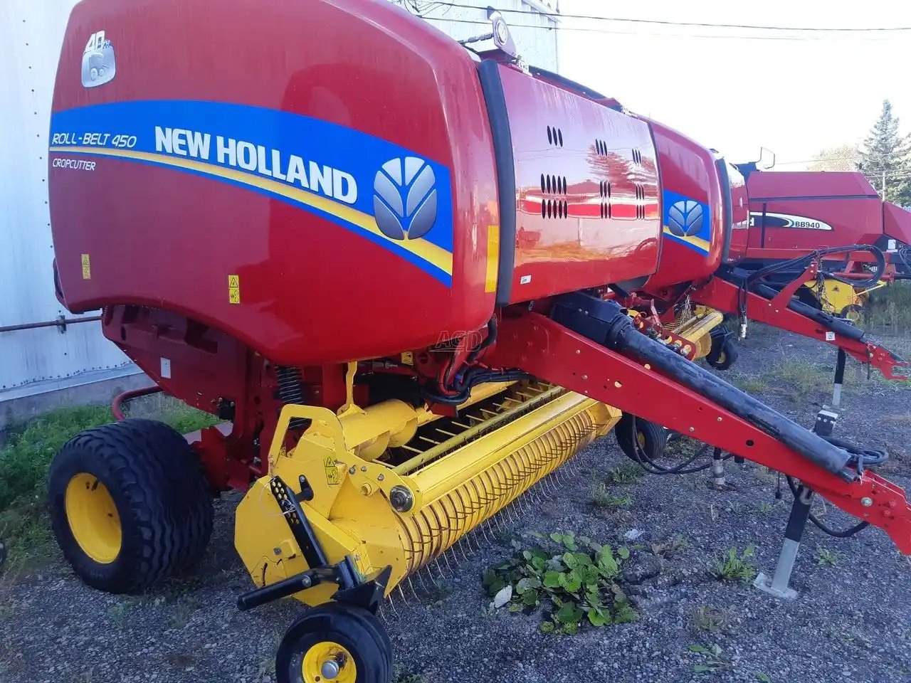 2015 New Holland ROLL-BELT 450 Presse à Balle Ronde