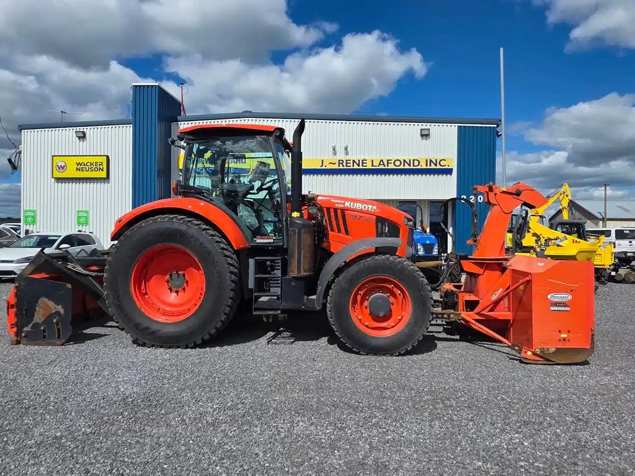 2021 Kubota M7-152 Tracteur