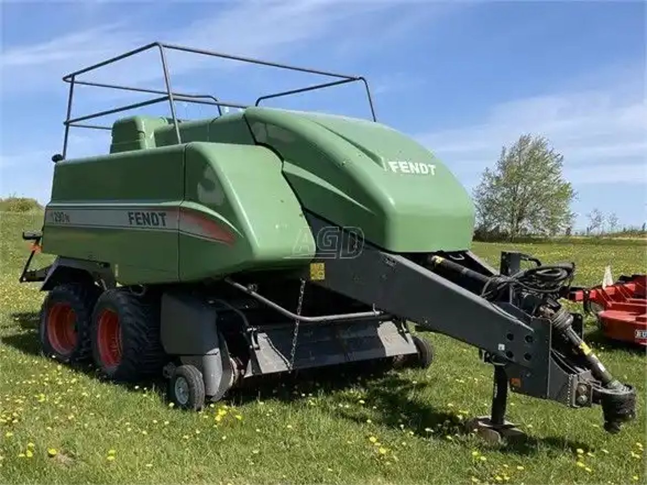2009 Fendt 1290N Presse à Balle Carrée/Large