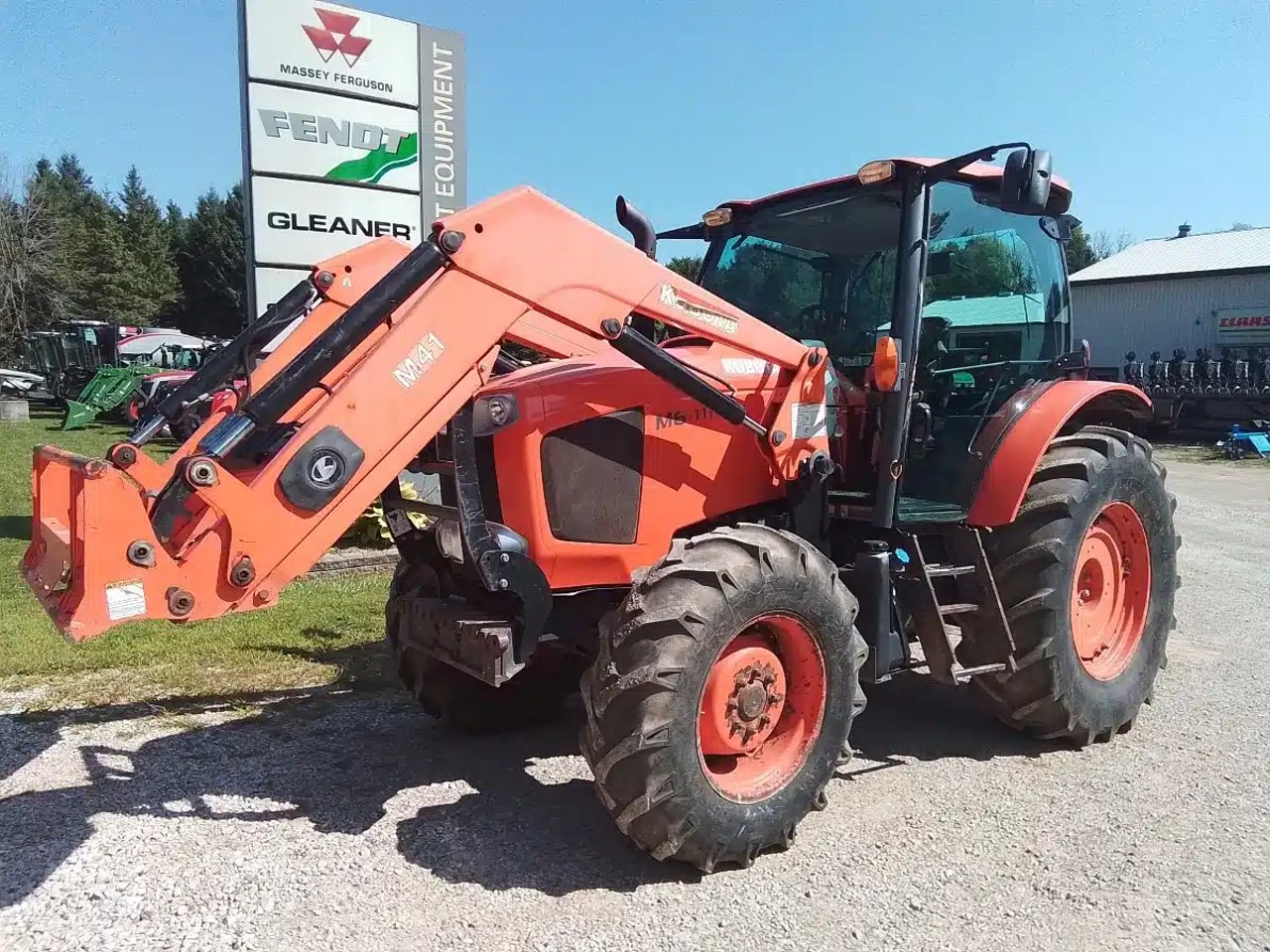 2016 Kubota M6-111DTCC-F Tracteur