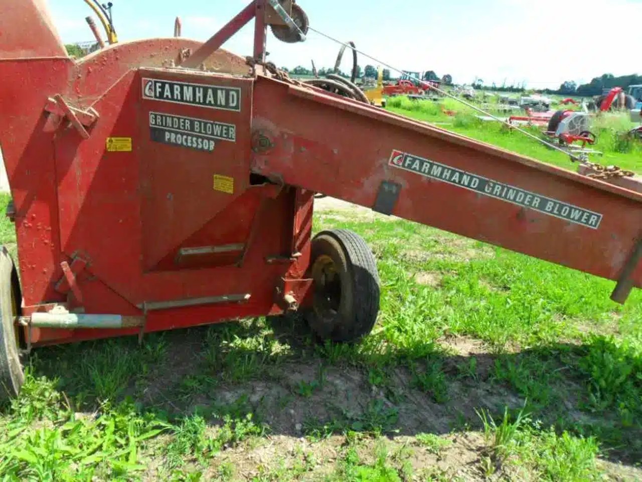 1988 Farmhand F89B souffleuse de fourrage