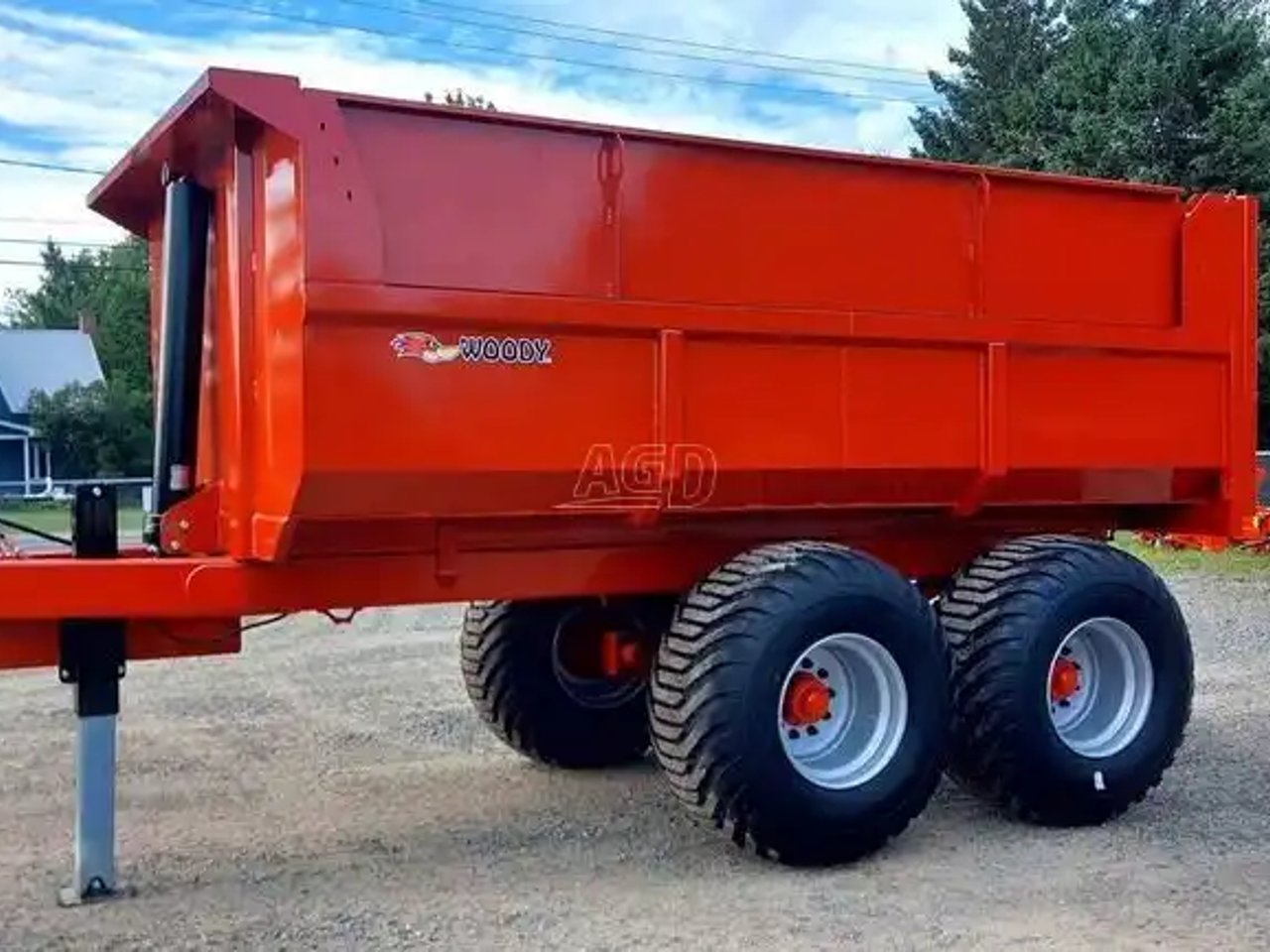 2025 Woody Equipment 8X14 Remorque - Benne