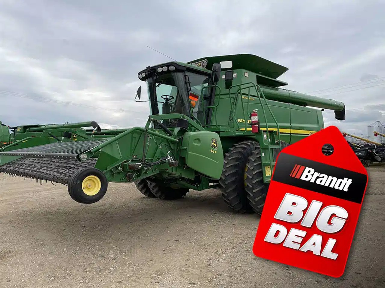 2009 John Deere 9870 STS Batteuse